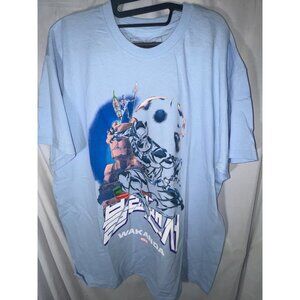 Wakanda Marvel Black Panther Men's Blue Graphic T-Shirt, Size XL, NWOT